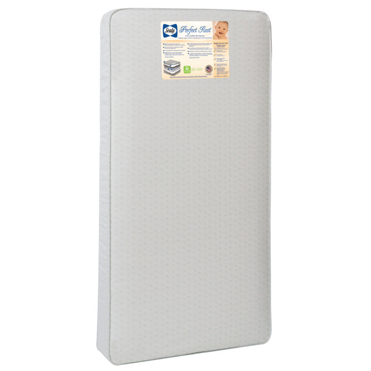 Sealy Waterproof Standard Crib Mattress & Reviews Wayfair